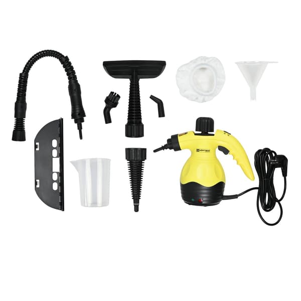 Damprenser 1000 W + 9 tilbehør