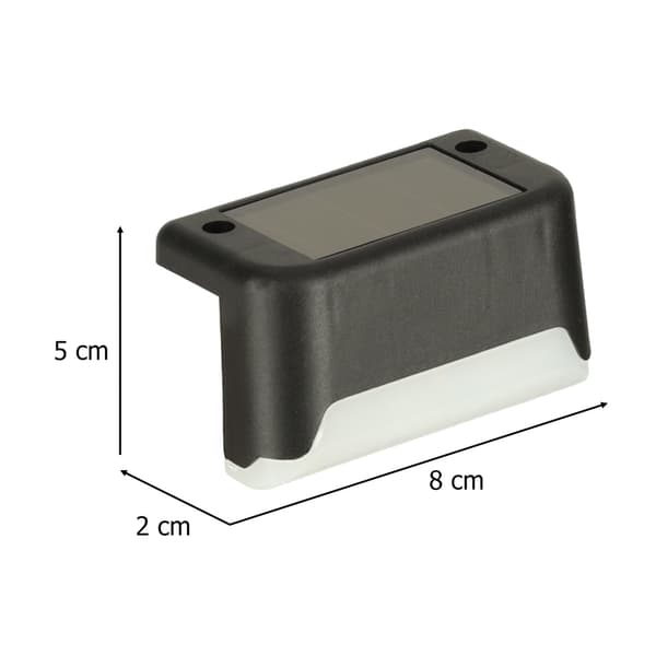 Solcellelamper trapp 8 stk