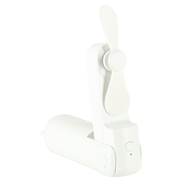 Mini Håndventilator - USB - Hvid