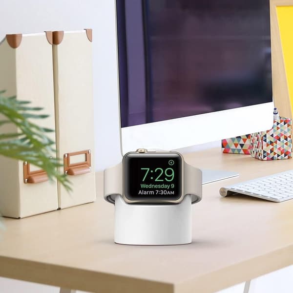 Apple Watch Ladestasjon - Holder i silikon - 1-Pack