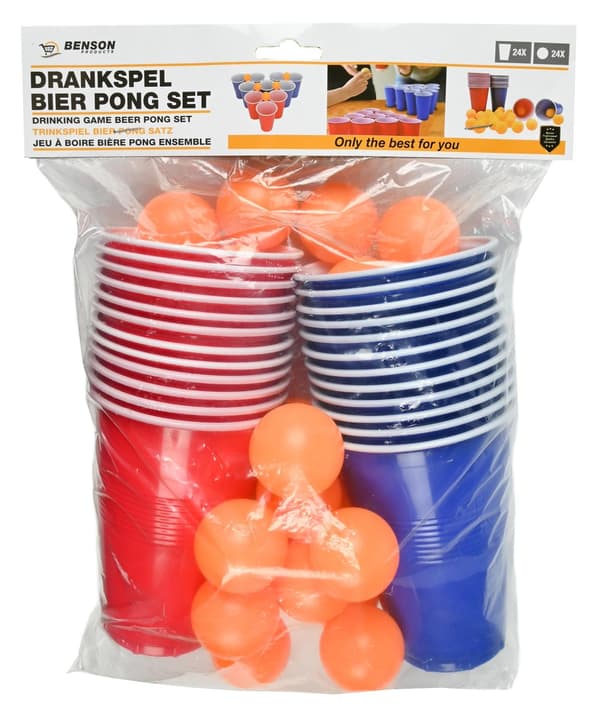 Drikkespil beer pong 48 dele