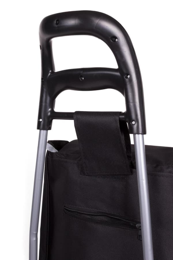 Shoppingvagn 92×32×21 cm svart
