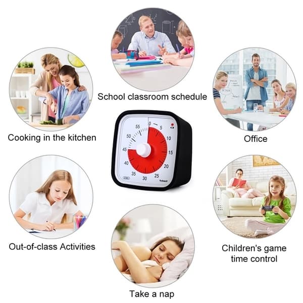 Luokkahuoneen Ajastin - 60 minuuttia - 2-Pack