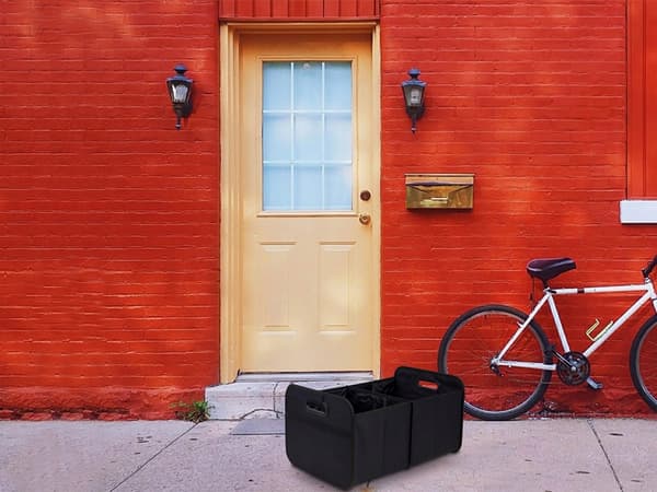 Bilorganisatör - För bagageutrymme, förstärkt tygbox