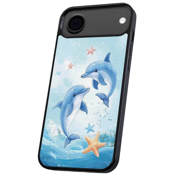 iPhone 17 Air - Deksel/Mobildeksel Dolphins