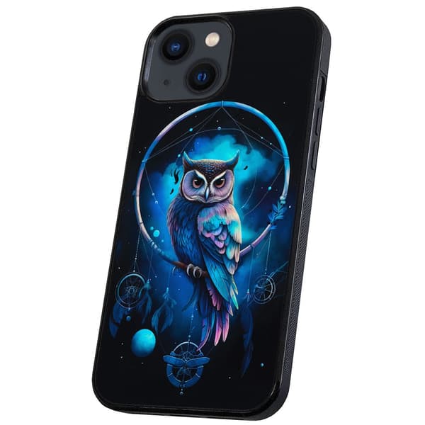 iPhone 13 Mini - Deksel/Mobildeksel Owl