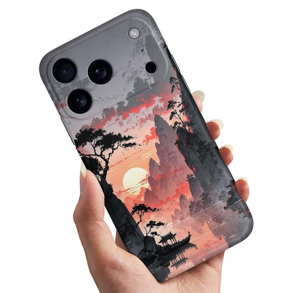 Skal / Mobilskal till iPhone 17 / 18 Pro Max - Sunset
