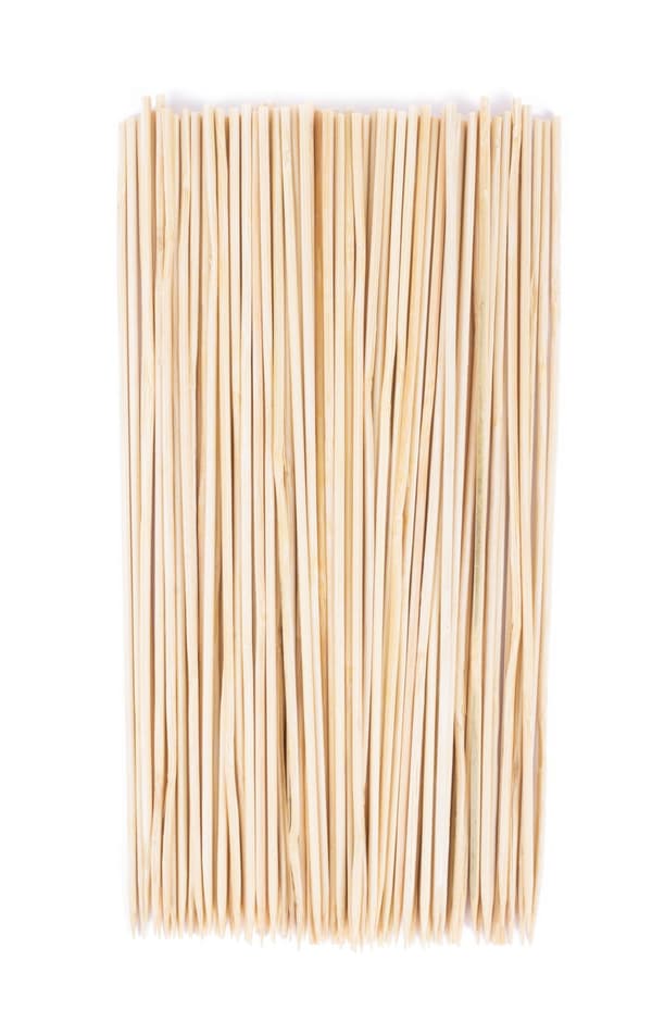 Grillpinde træ 100 stk 25 cm