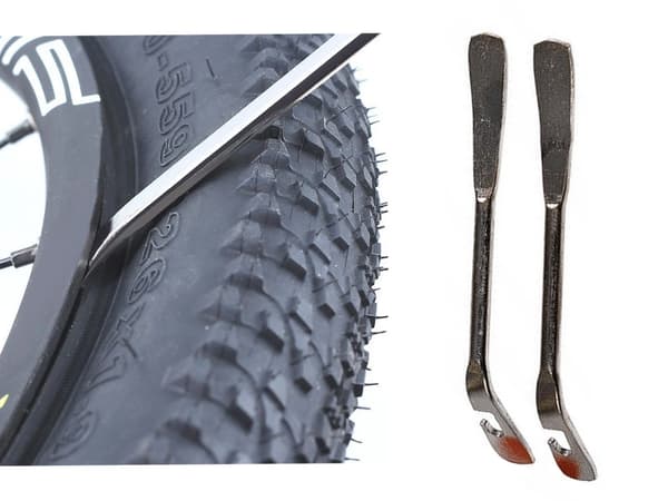 Reparationssæt til cykelslange - Lapper, ske og lim