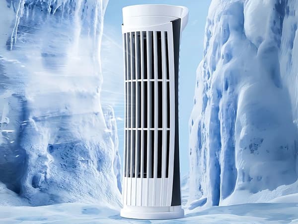 Mini-vifte LED - Skrivebordsvifte USB 2 hastigheter