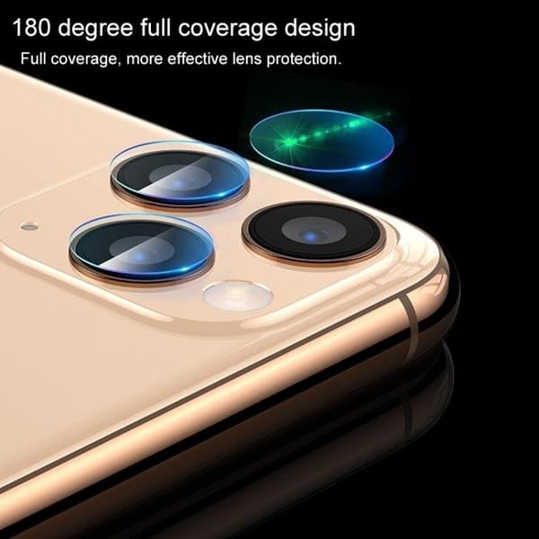 2 kpl iPhone 12 Pro Max - Näytönsuoja Kamera - Karkaistua Lasia