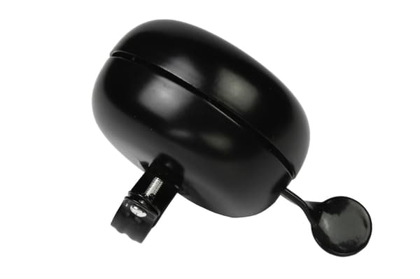 Cykelklokke 80 mm mat sort