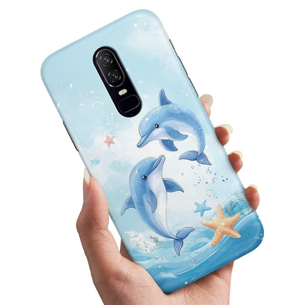 Deksel / Mobildeksel til OnePlus 7 Pro - Dolphins