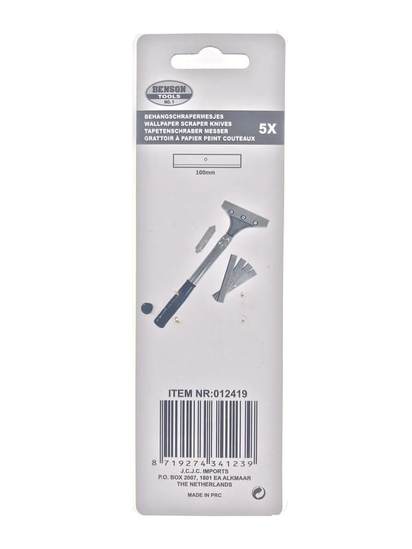 Sparkelkniv 100 mm 5 stk