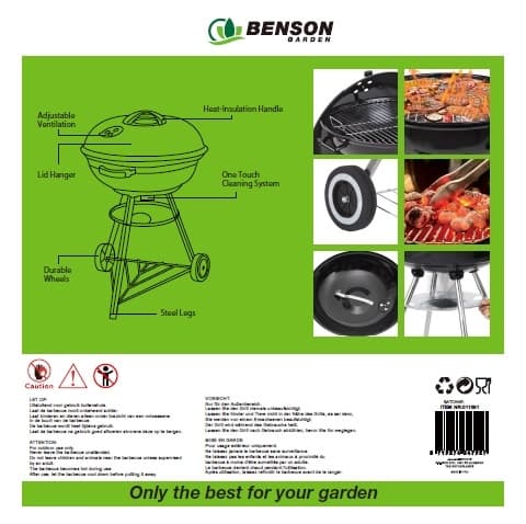 Grill / Kulgrill - 70x44x41 cm