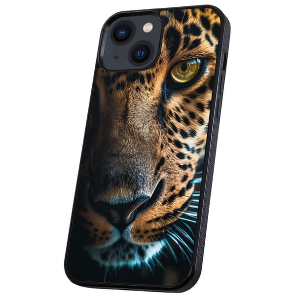 iPhone 14 - Cover/Mobilcover Leopard