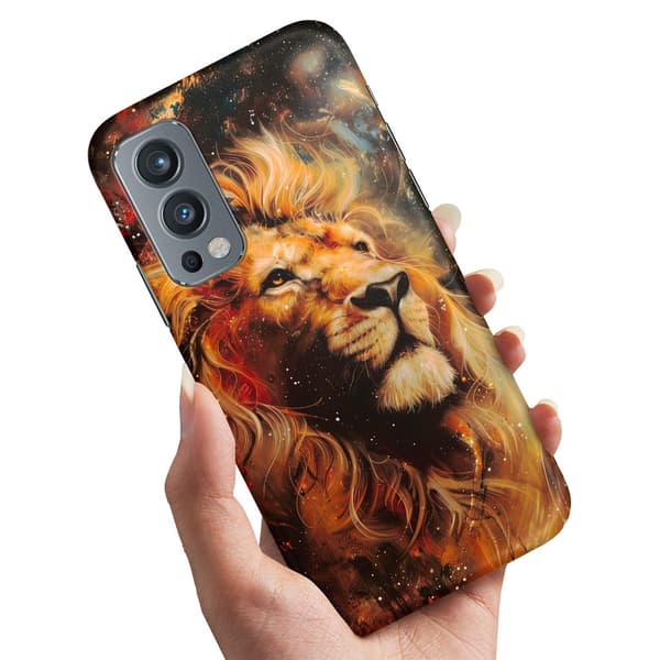 Deksel / Mobildeksel til OnePlus Nord 2 5G - Lion