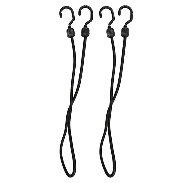 Bagasjestropp elastisk med 4 kroker 100 cm