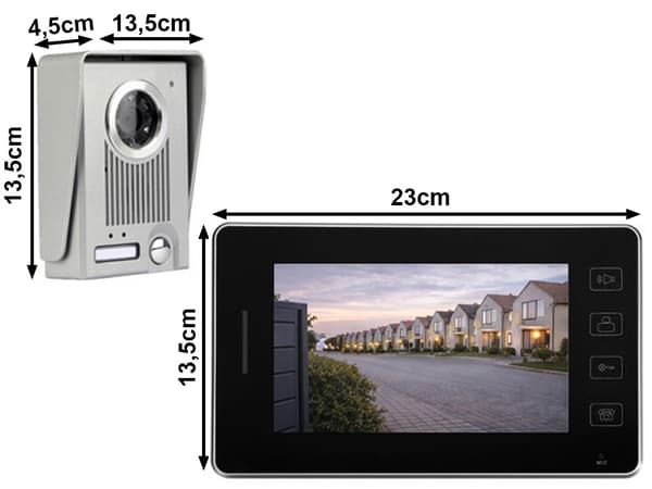 Porttelefon video kabel LCD grind