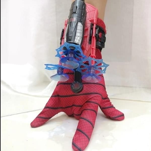 Spiderman Web Shooter til Børn - Udskyder sugekopper - 3-Pack