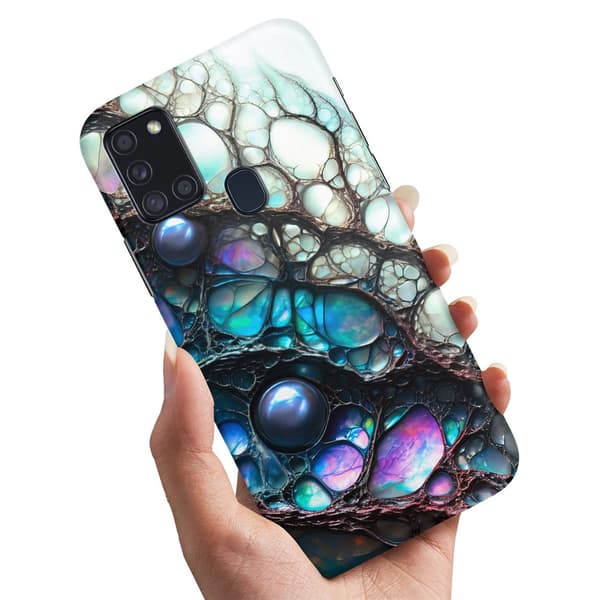 Deksel / Mobildeksel til Samsung Galaxy A21s - Psychedelic