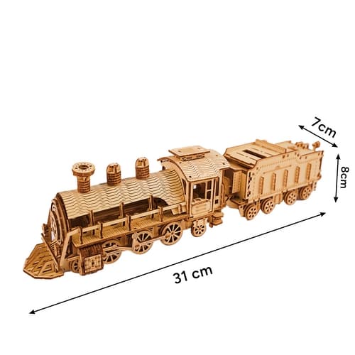 3D Palapeli Höyryveturi - Puu