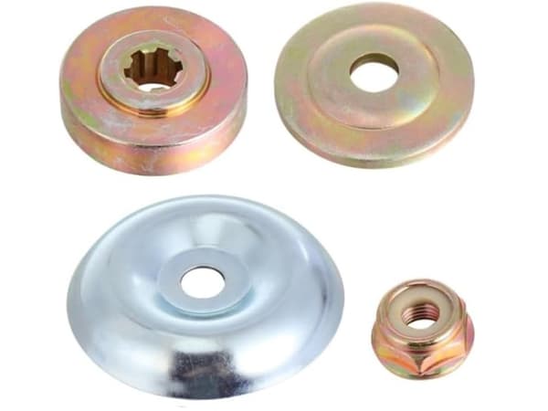 Shims festringer for ryddesagbladfeste