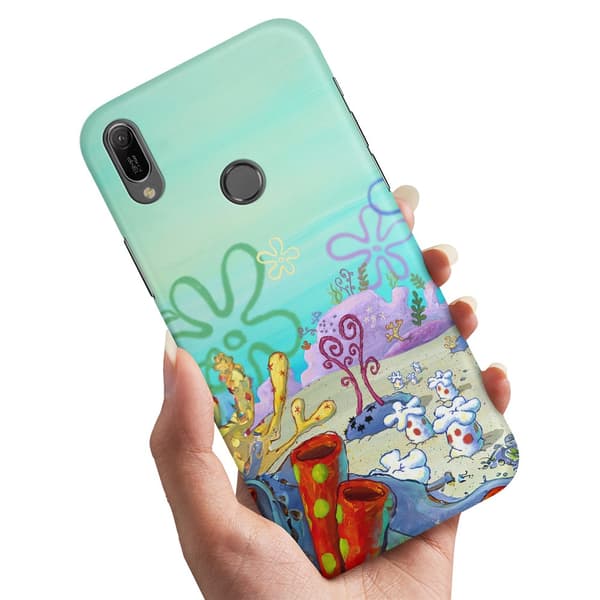 Deksel / Mobildeksel til Samsung Galaxy A40 - Svampebob