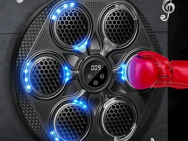 Boxningsplatta - Bluetooth/USB MMA-set med handskar
