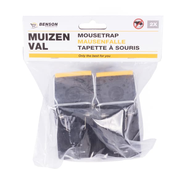 Hiirenloukku muovi 2 kpl