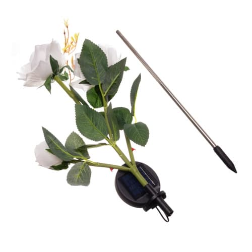 Trädgårdslampa Ros - Solcell