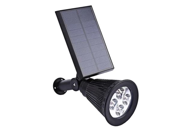 Solcellslampa 4 LED 3 lägen skymningssensor