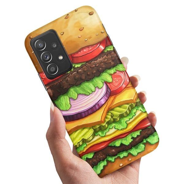 Deksel / Mobildeksel til Samsung Galaxy A53 5G - Hamburger