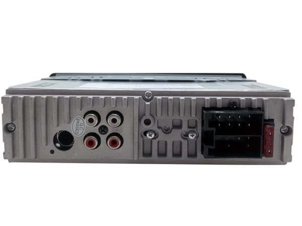 Bilradio 1-DIN - Bluetooth, mikrofon, 4×60 W