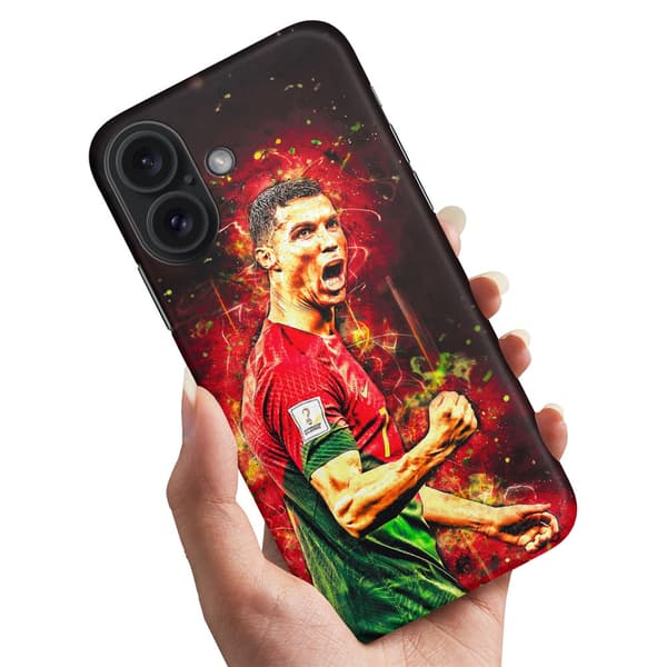 Cover / Mobilcover til iPhone 16 Plus - Ronaldo