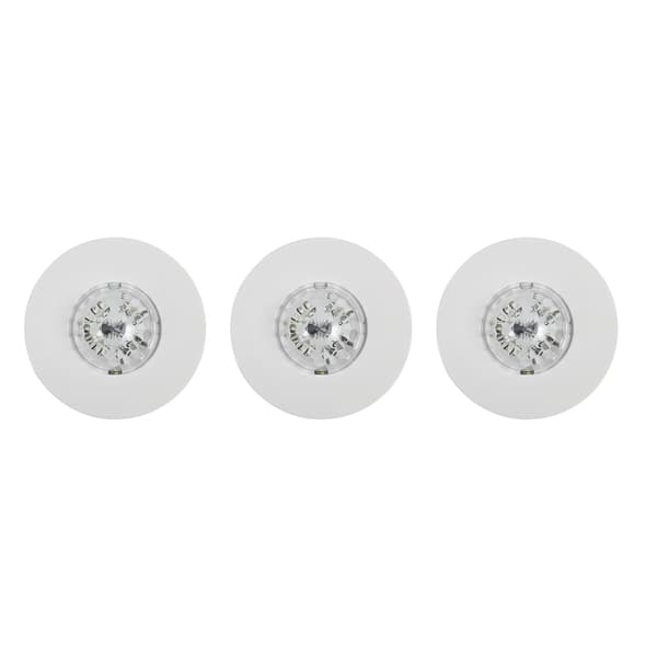 LED discokuler med fjernkontroll 3 stk