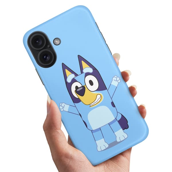 Deksel / Mobildeksel til iPhone 16 - Bluey
