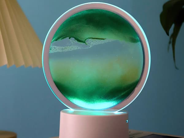 Sandlampe 3D LED RGB