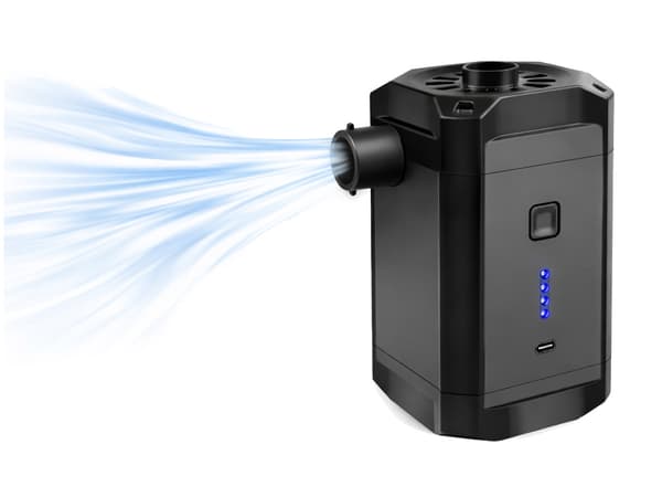 Elektrisk pump batteridriven 3 munstycken LED