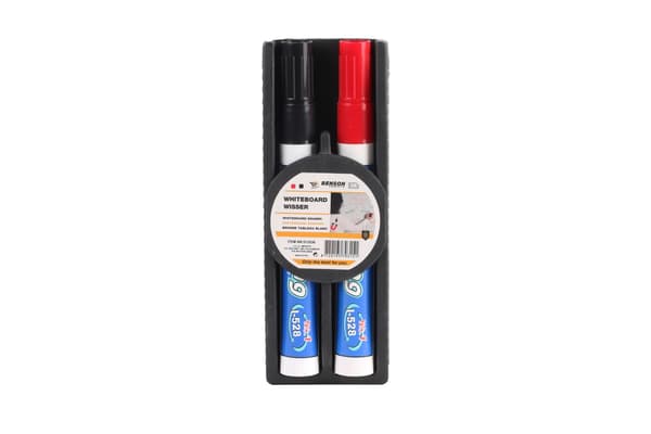 Whiteboard-visker magnetisk + 2 penner