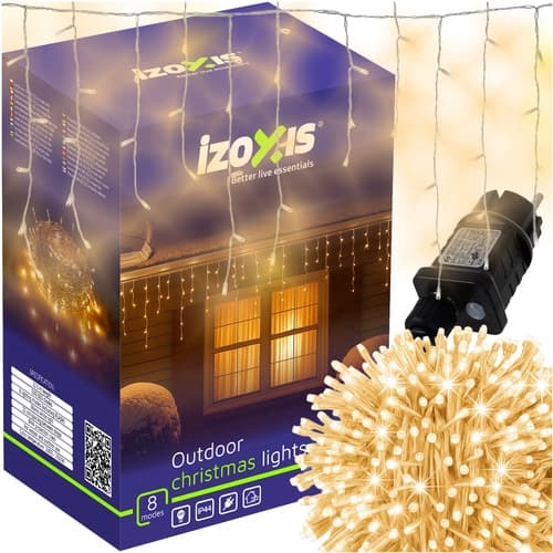 Utomhusbelysning 500 LED - 22,5 m varmvit