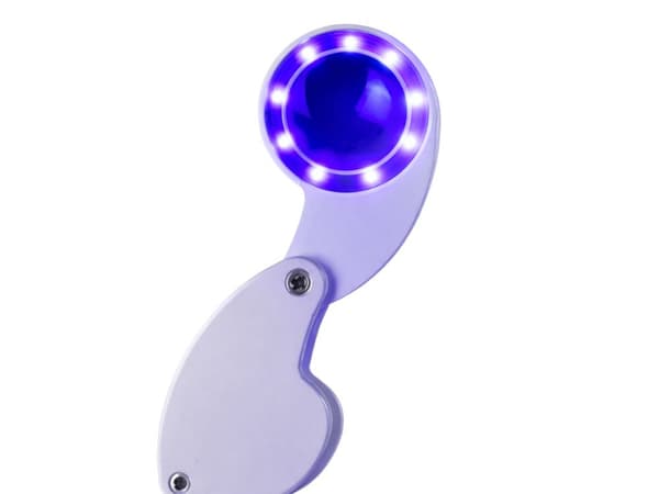 Förstoringsglas LED USB uppladdningsbart 60x