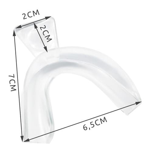 Formbar bittskinne for tanngnissing - 2-Pak