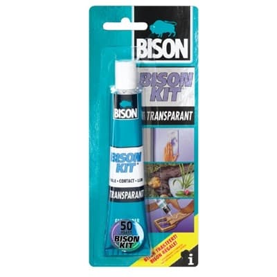 Kontaktlim Bison 50 ml transparent