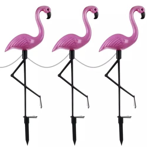Hagelampe Flamingo - Solcelle