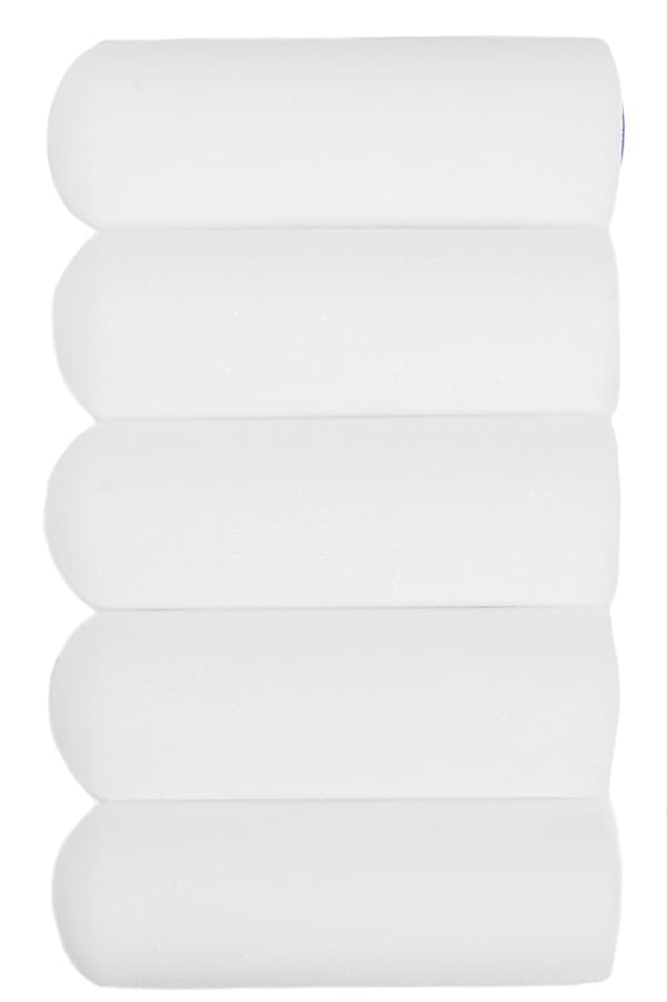 Lackrulle skum 10 cm 5-pack