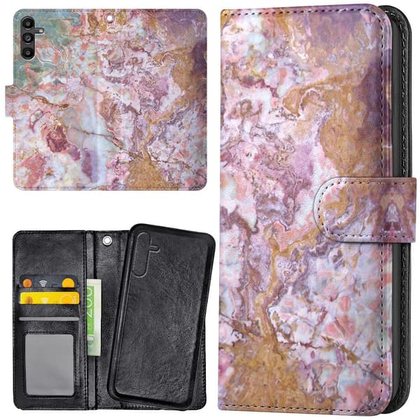 Samsung Galaxy S26 Plus - Lommebok Deksel Marmor