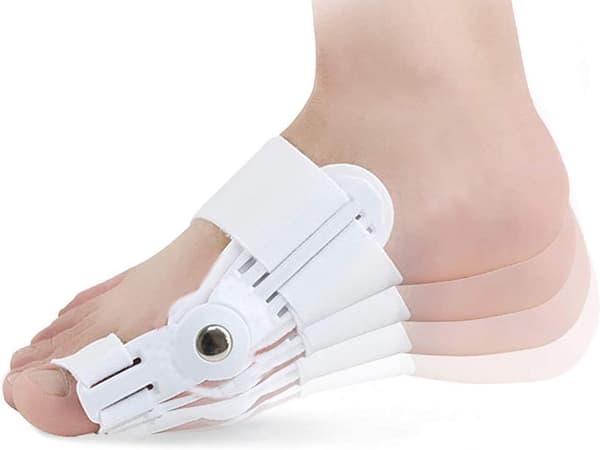 Tåstöd Hallux Valgus - 2-pack ortos med expander