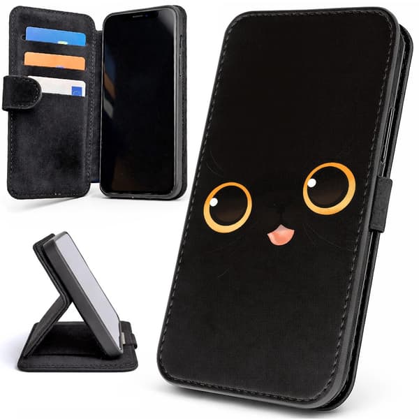 Lommebok Deksel / Mobildeksel til iPhone 15 - Cat