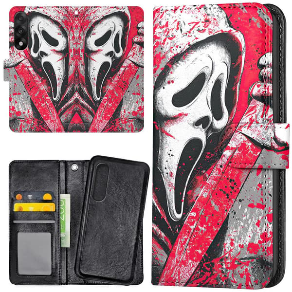 OnePlus Nord 5 - Lommebok Deksel Scream Ghostface